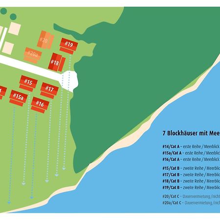 Blockhausferien Ruegen - Meerblick Сасниц Екстериор снимка